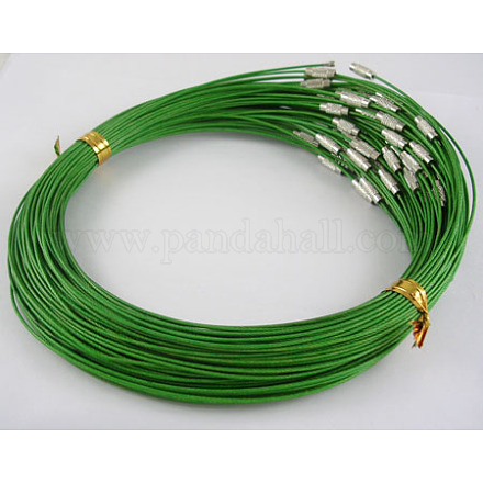 201 cordón de collar de alambre de acero inoxidable SW001-2-1