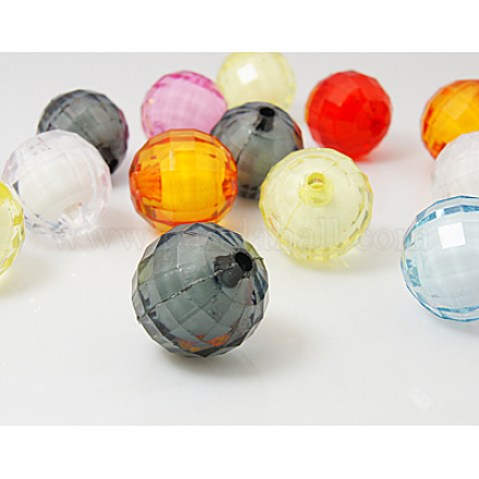 Transparent Acrylic Beads TACR-YDL-M-1