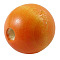 Natural Wood Beads, Macrame Beads Large Hole, Lead Free, Dyed, Round, Orange, 24~25mm, Hole: 5mm