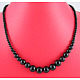 Glass Pearl Bib Necklaces TBS020-1