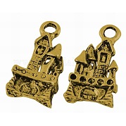 Сплавочные подвески тибетского стиля TIBEP-0815-G-LF