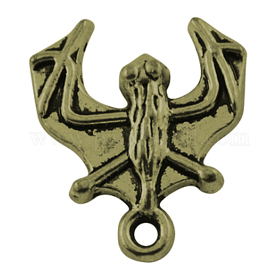 Подвески из сплава тибетского стиля Хэллоуина TIBEP-3213-AB-LF-1