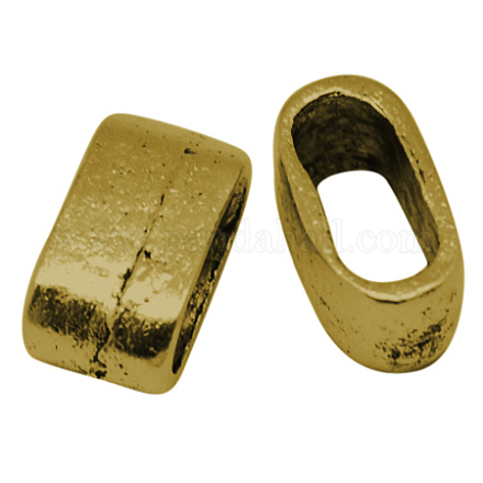 Tibetan Style Slider Charms for Leather Bracelet Making TIBEB-A101908-AG-FF-1