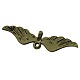 Разъемы для звеньев крыла ангела в тибетском стиле из металлического сплава TIBEP-EA10993YKG-AB-LF-1