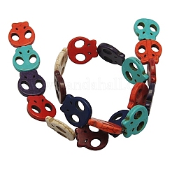 Синтетические бусины из магнезита TURQ-21X20