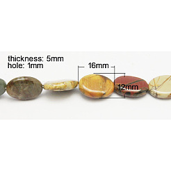 Натуральный камень пикассо / нити из бисера пикассо TURQ-H035-18