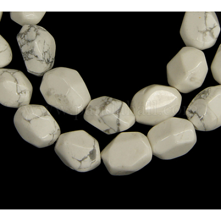 Perles en pierres gemme TURQ-10X8-2-1