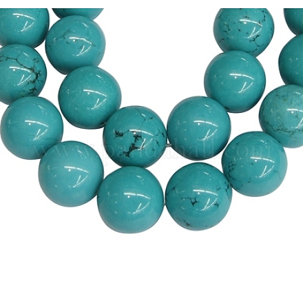 Perline di gemstone TURQ-18D-3-1