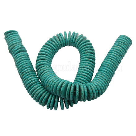 Synthetic Howlite Beads TURQ-20D-1