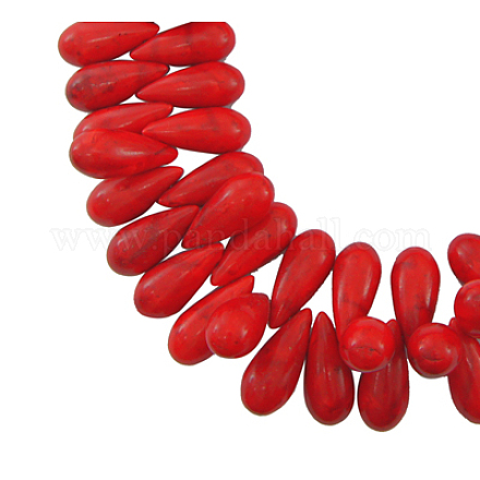 Synthetic Howlite Beads TURQ-G610-22-1