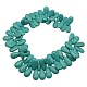 Synthetic Howlite Beads TURQ-13X10-159-2