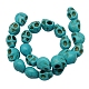 Synthetic Howlite Beads TURQ-18X17-1-2