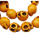 Perles de khaulite synthétiques TURQ-18X17-9-1
