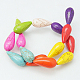 Synthetic Turquoise Beads Strands TURQ-G030-M-2