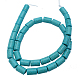 Perlas de howlita sintética TURQ-G558-27-2