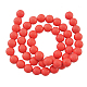 Synthetic Howlite Beads TURQ-G823-1-2