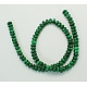 Chapelets de perles en malachite synthétique TURQ-N006-27-2