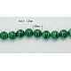 Synthetic Malachite Beads Strands TURQ-N006-5-1