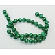 Chapelets de perles en malachite synthétique TURQ-N006-5-2