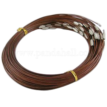Steel Wire Bracelet Making TWIR-A001-8-1