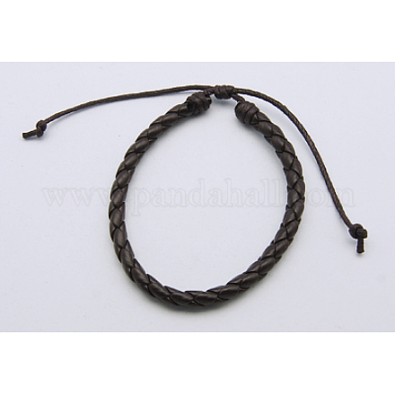 Imitation Leather Cord Bracelets WL-55D-1