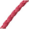 PU Leather Cord, Hot Pink, 3mm, about 100yard/bundle(300 feet/bundle)