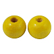 Dyed Natural Wood Beads WOOD-S614-9-LF-1