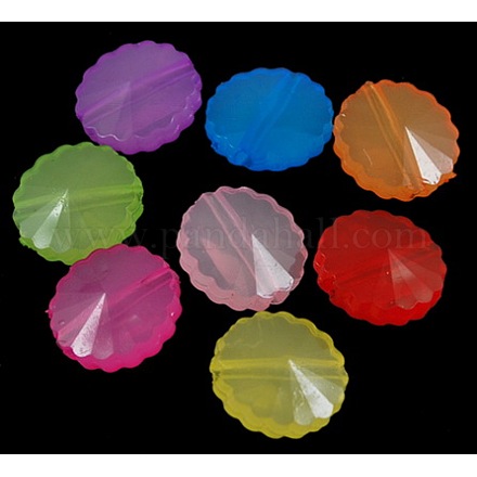 Colorful Acrylic Beads Y26R5011-1
