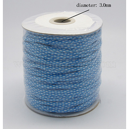 Cordes en polyester ciré coréen YC-N007-1-1