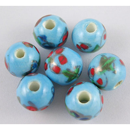 Handmade Porcelain Beads YCF007-1