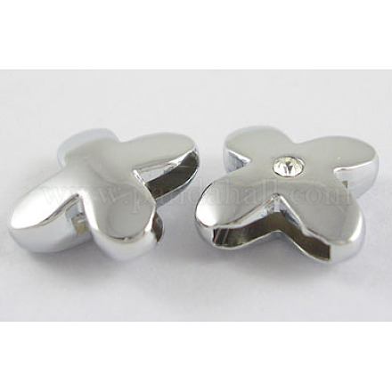 (Holiday Stock-Up Sale)Alloy Initial Slide Beads ZP2X-NLF-1