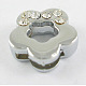 Alloy Slide Charms ZP1-4-NLF-1