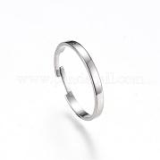Adjustable 304 Stainless Steel Finger Ring Settings MAK-R012-10