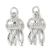Латунные микро проложить кубического циркония подвески KK-I355-01P-01