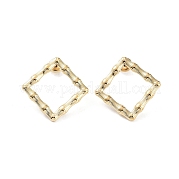 Серьги-гвоздики из нержавеющей стали 304 EJEW-P245-19G