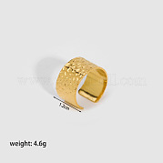 Регулируемые открытые манжеты из нержавеющей стали 304 для женщин IM9526-1