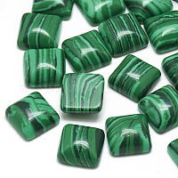 Cabochoni sintetici di malachite&nbsp;X-G-T026-10x10-19
