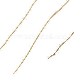Filo di acciaio inossidabile 304, placcatura ionica (ip), tondo, oro, 0.3mm, 28 gauge