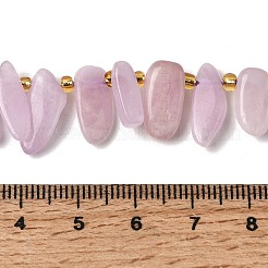 Природные кунцит бисер нитей&nbsp;G-P604-A26-01