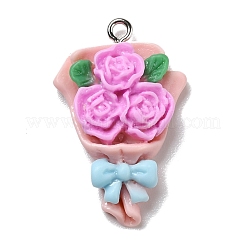 Подвески из непрозрачной смолы RESI-D055-049P