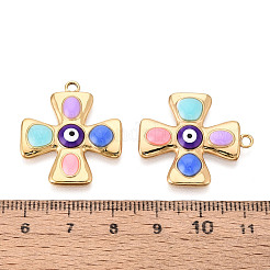 Подвески из нержавеющей стали 304 и эмали&nbsp;STAS-T073-64A-G