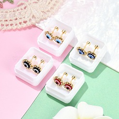 Дурной глаз стеклянные поддельные беруши EJEW-H105-27G