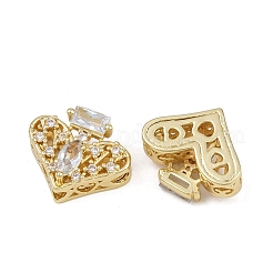 Многожильные звенья из латуни с паве из кубического циркония ZIRC-F145-09G-01