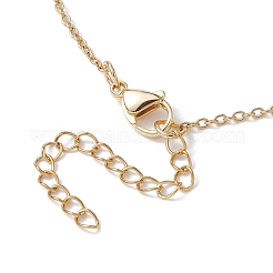Colliers avec pendentif en forme de balle en cristal de quartz naturel&nbsp;NJEW-JN04622