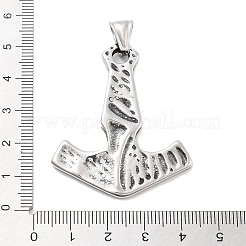 Подвески из хирургической нержавеющей стали 316 STAS-E212-143AS