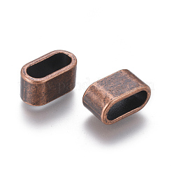 Tibetano fascini del cursore di stile per la realizzazione di braccialetti di cuoio&nbsp;TIBEB-A101908-R-FF