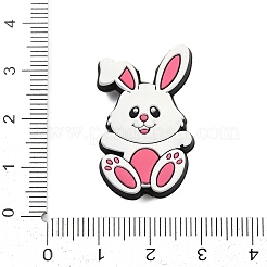 Пасхальный кролик силиконовые бусины SIL-V002-05B