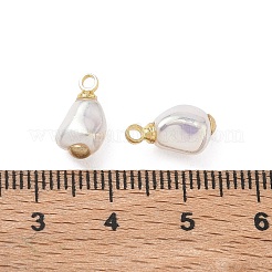 Anhänger aus Messing und Glas&nbsp;KK-D289-47B-G