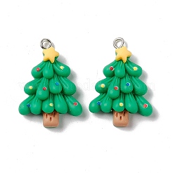 Подвески из непрозрачной смолы на рождественскую тематику X-FIND-E025-15