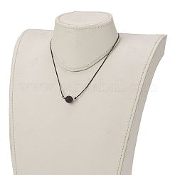 Бусы из натуральной лавы NJEW-JN03099-05